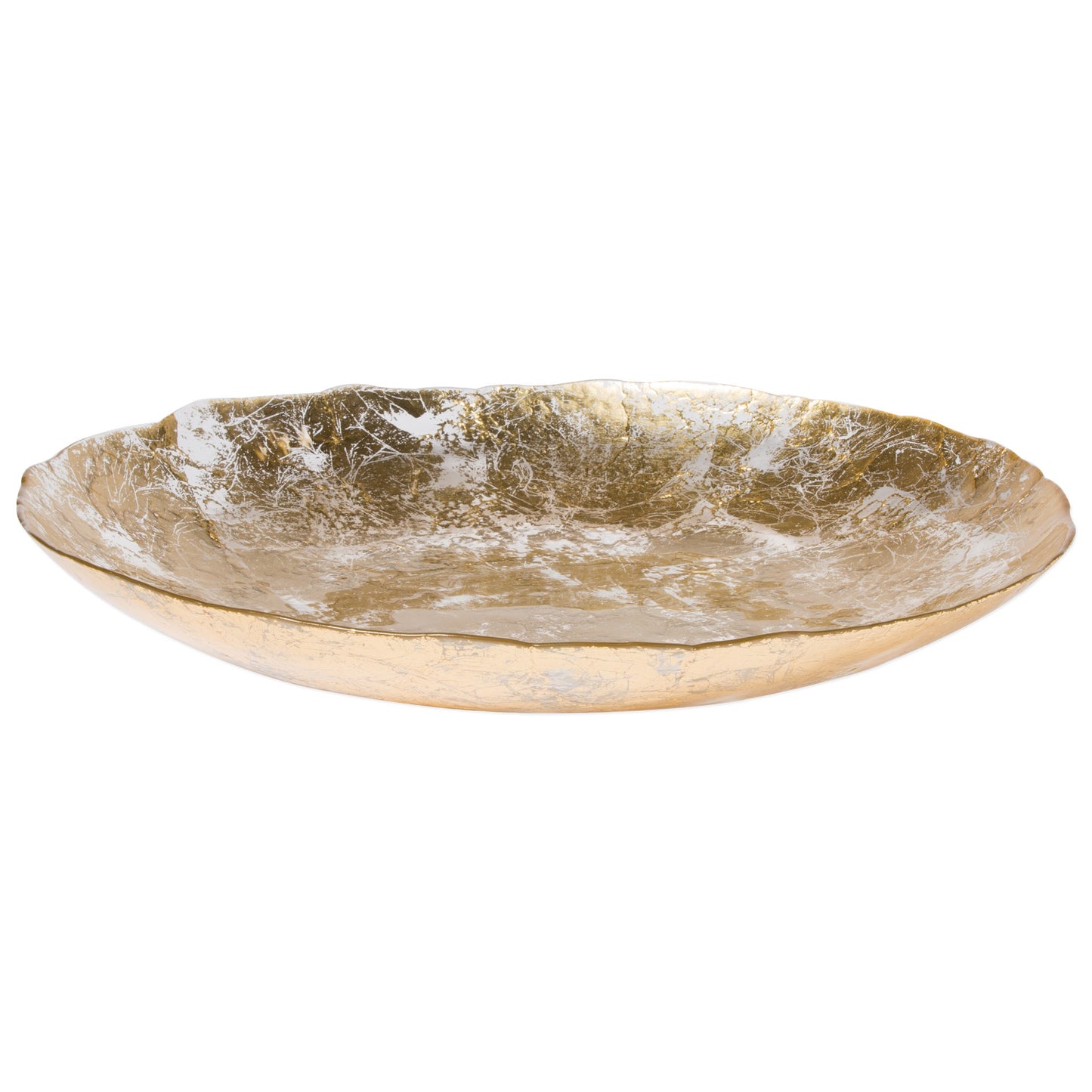 VIETRI Moon Glass Centerpiece