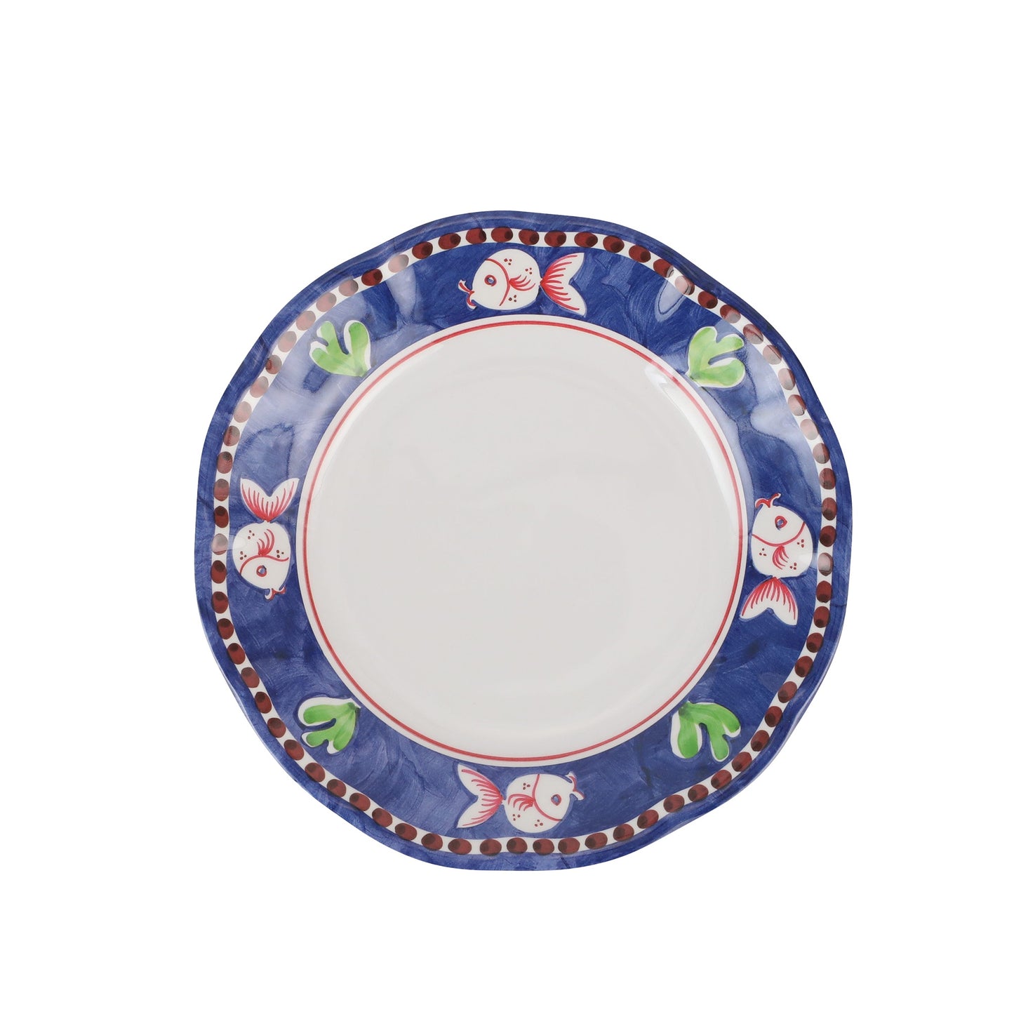 VIETRI Melamine Campagna Pesce Salad Plate