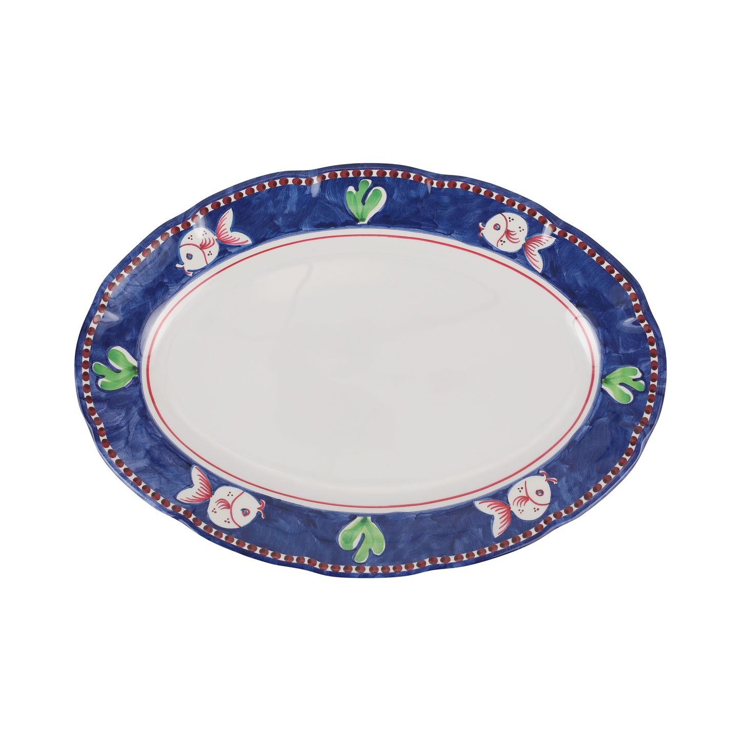 VIETRI Melamine Campagna Pesce Oval Platter