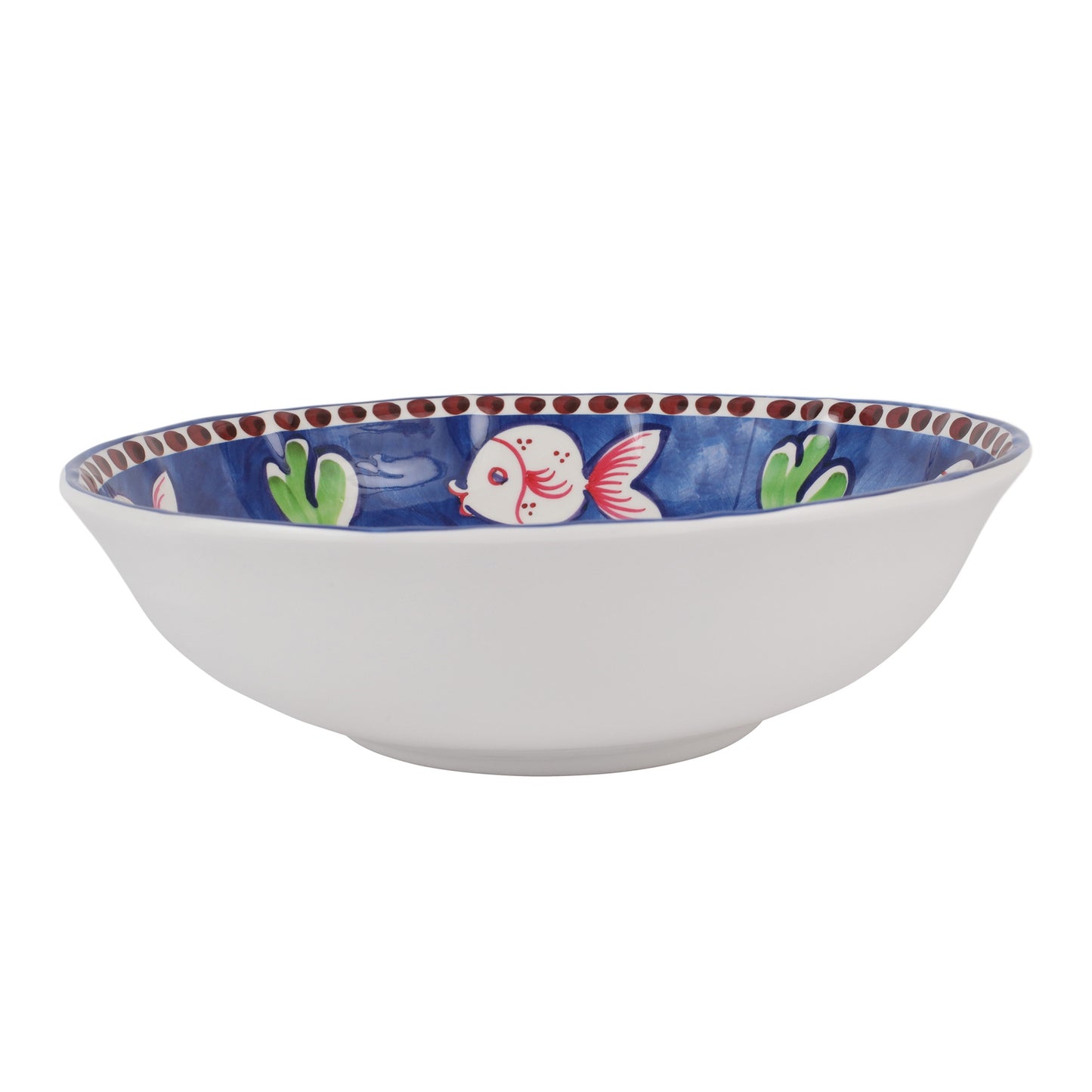VIETRI Melamine Campagna Pesce Large Serving Bowl