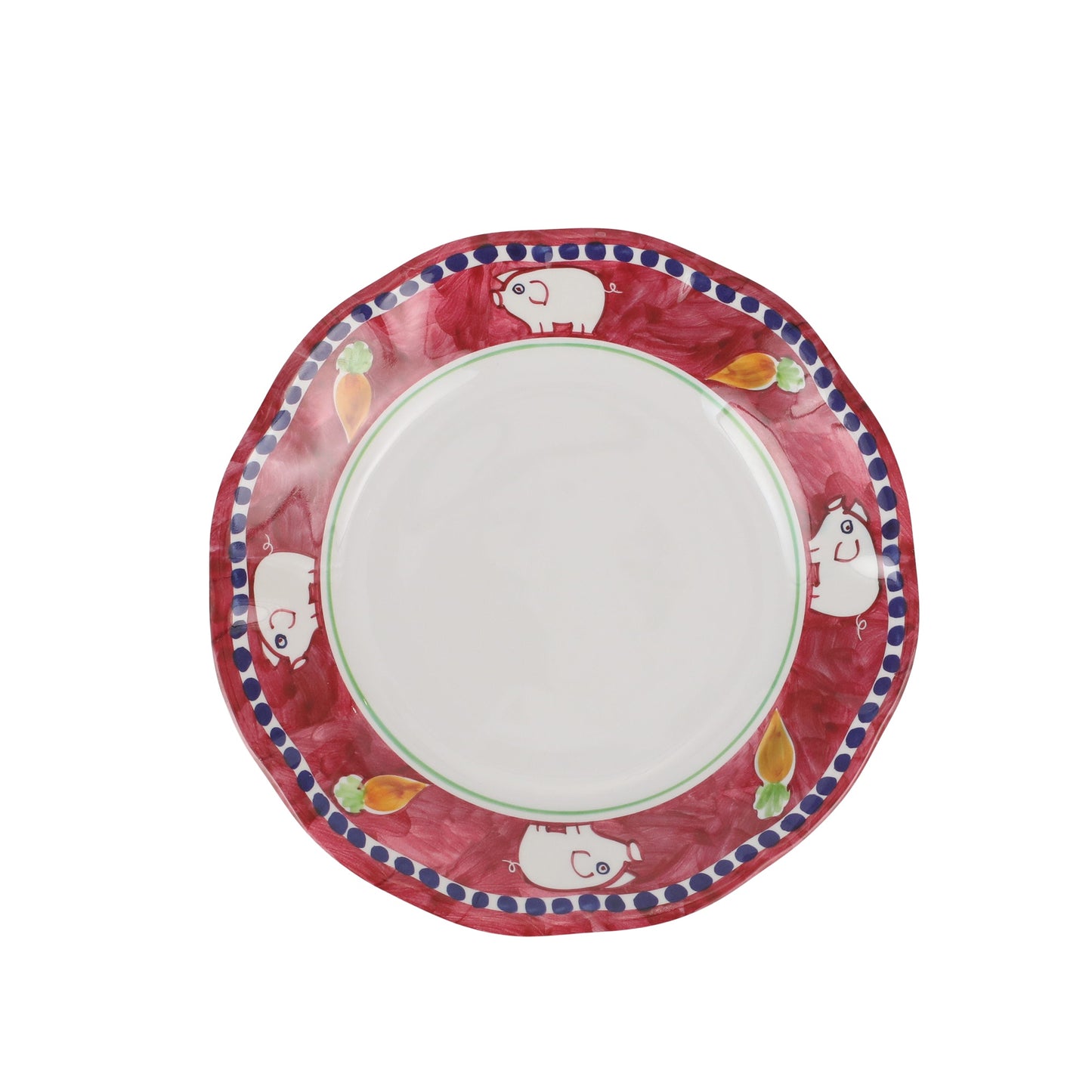 VIETRI Melamine Campagna Porco Salad Plate