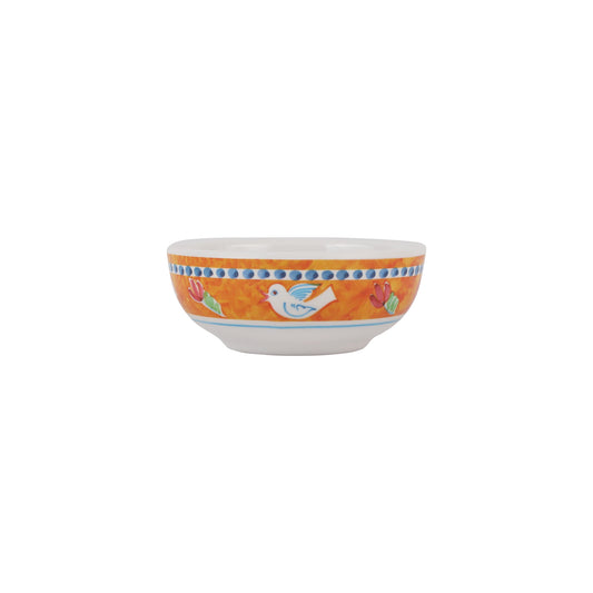 VIETRI Melamine Campagna Uccello Olive Oil Bowl