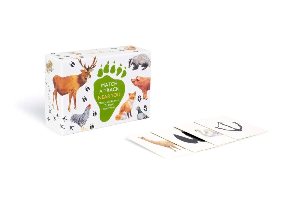 Match a Track Near You: Match 25 Animals To Their Paw Prints