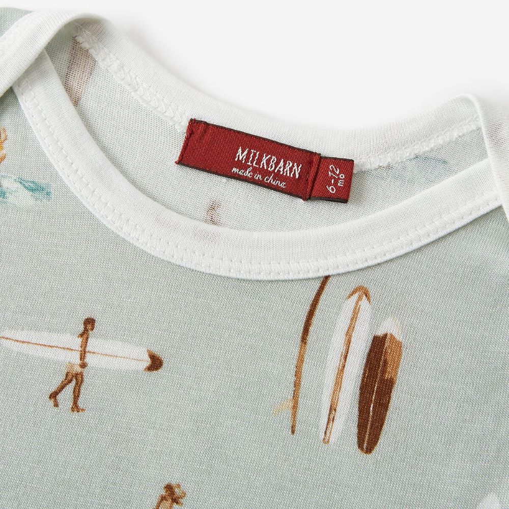 Milkbarn Bamboo Short Sleeve One Piece