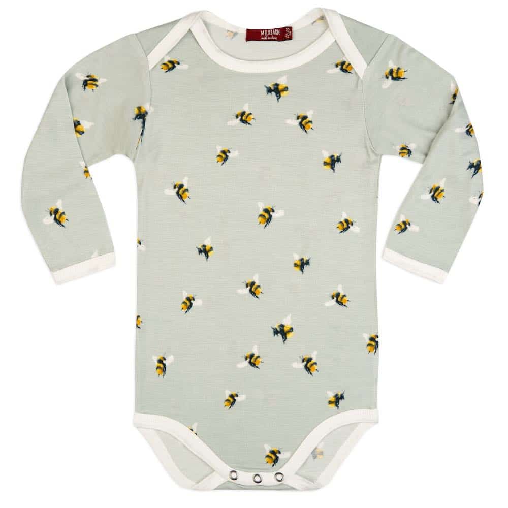 Milkbarn Bamboo Long Sleeve One Piece