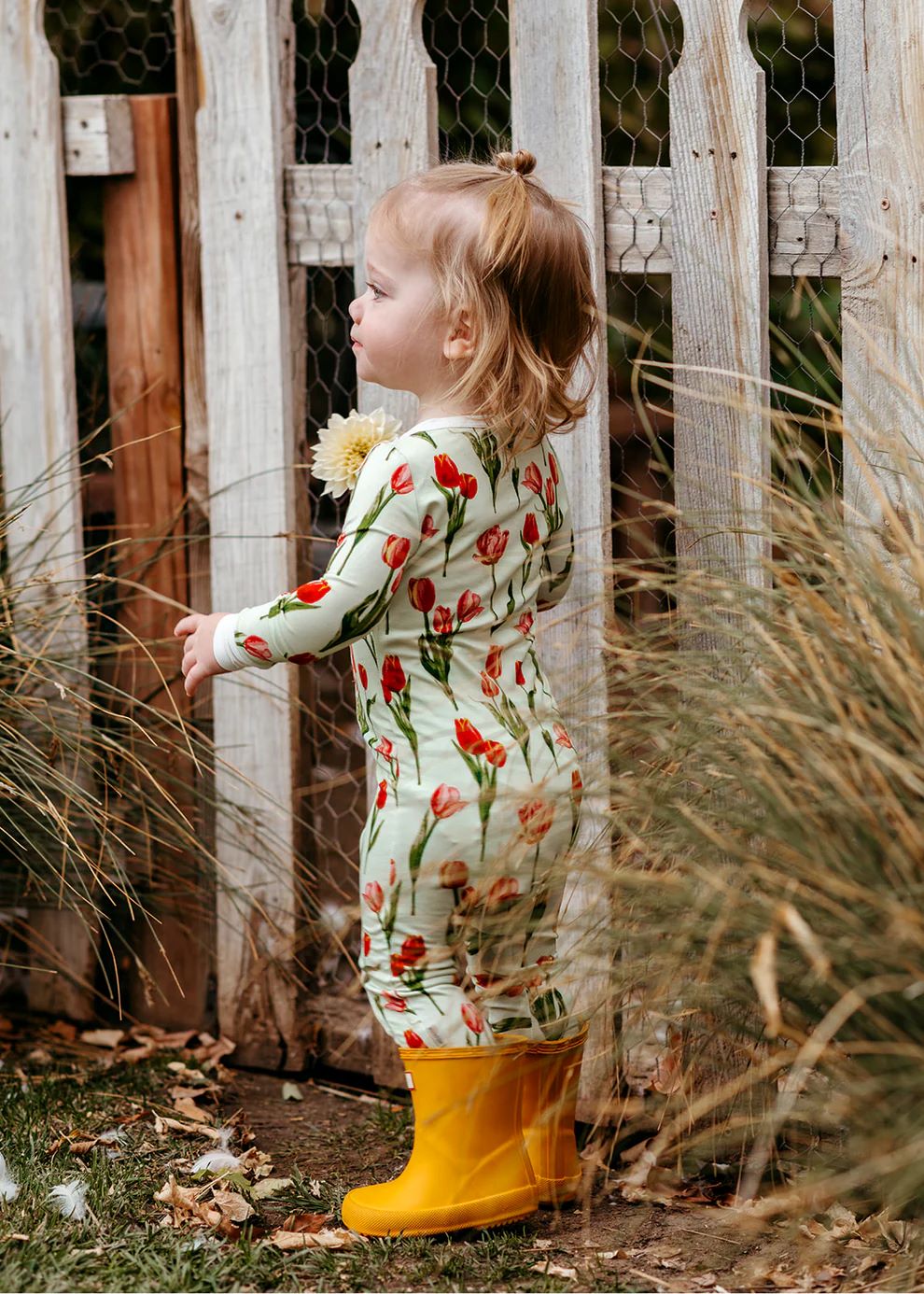 Milkbarn Luxe Stretch Zipper Footed Romper