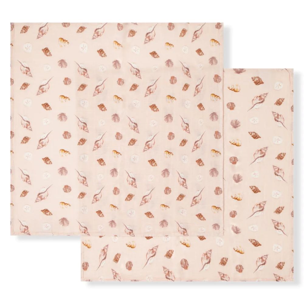 Milkbarn Bamboo Muslin Burp Cloths Set