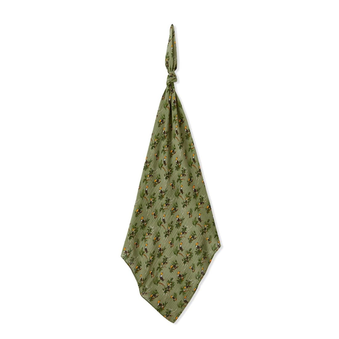 Milkbarn Toucan Organic Cotton Swaddle Blanket