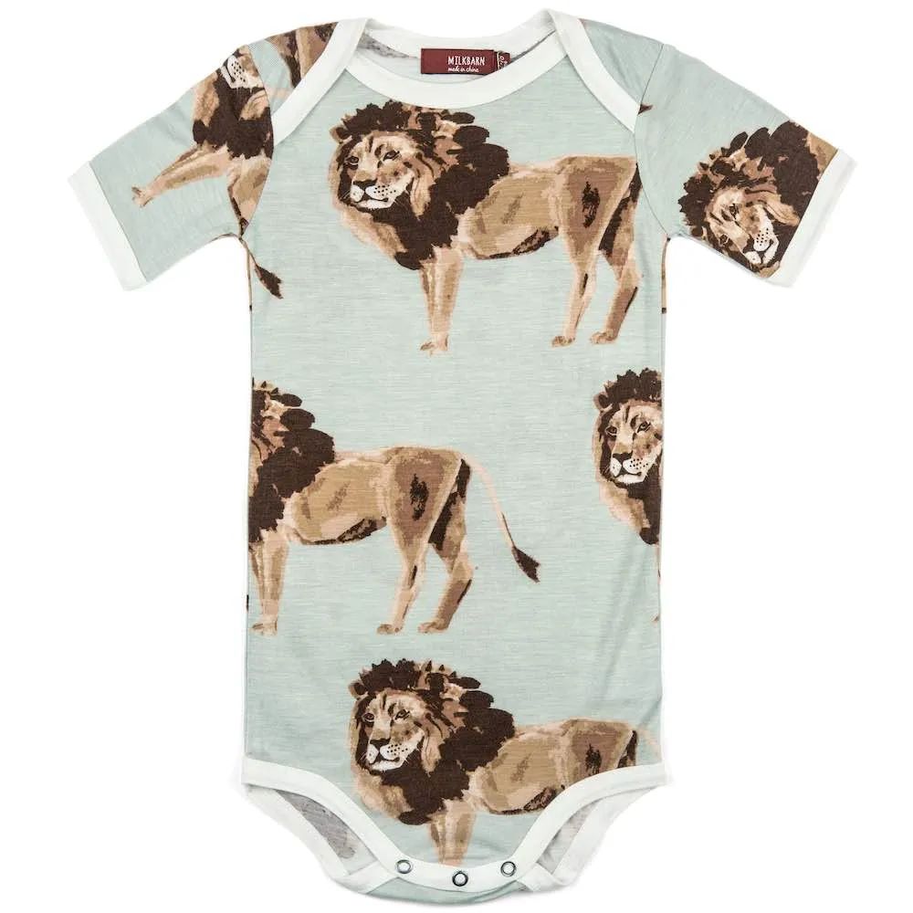 Milkbarn Bamboo Short Sleeve One Piece