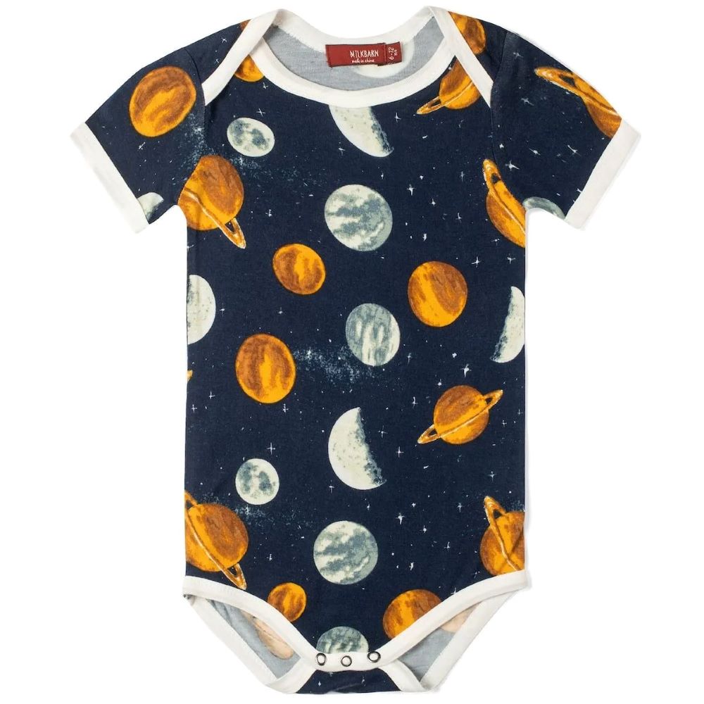 Milkbarn Bamboo Short Sleeve One Piece