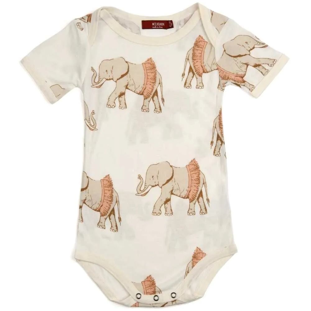 Milkbarn Bamboo Short Sleeve One Piece