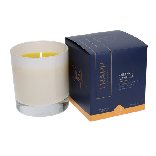 Trapp No. 04 Orange Vanilla Candle in Signature Box