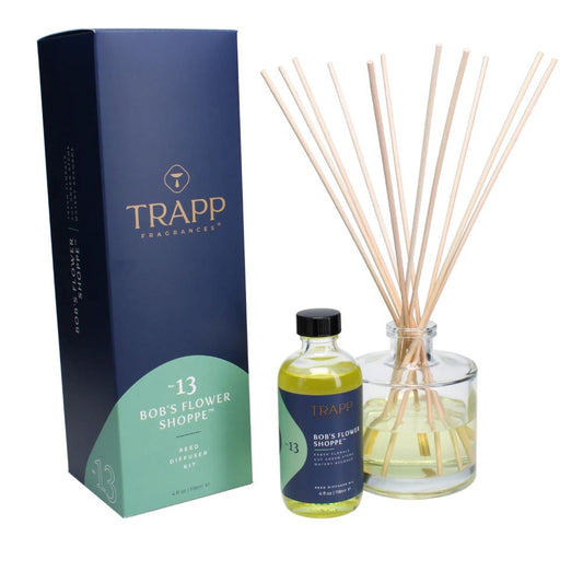 Trapp No. 13 Bob’s Flower Shoppe Reed Diffuser Kit