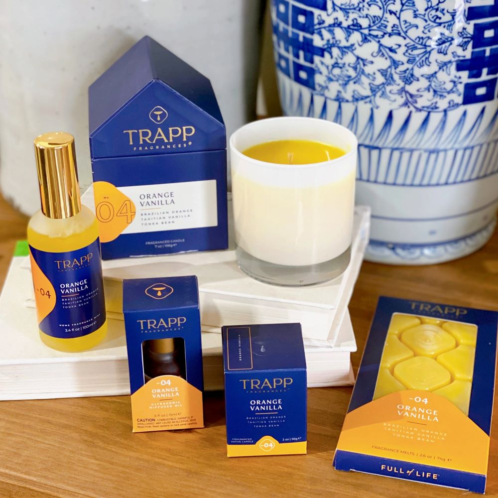 Trapp No. 04 Orange Vanilla Small Poured Candle