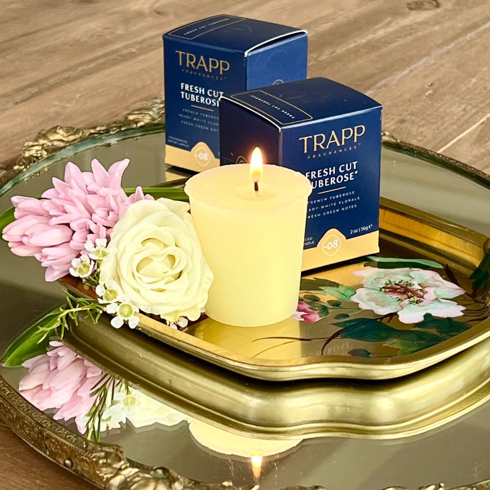 Trapp No. 08 Fresh Cut Tuberose Candle in Signature Box