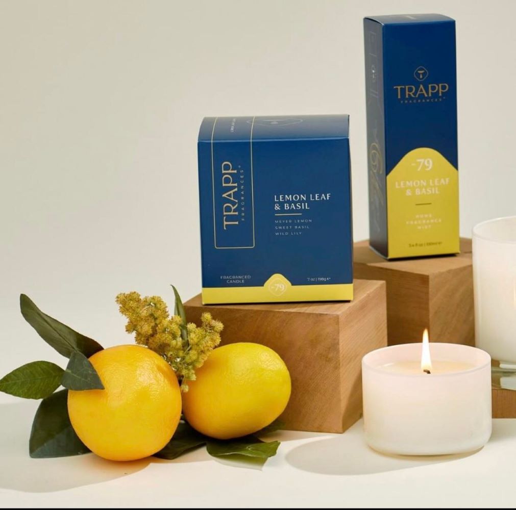Trapp No. 79 Lemon Leaf & Basil Candle in Signature Box