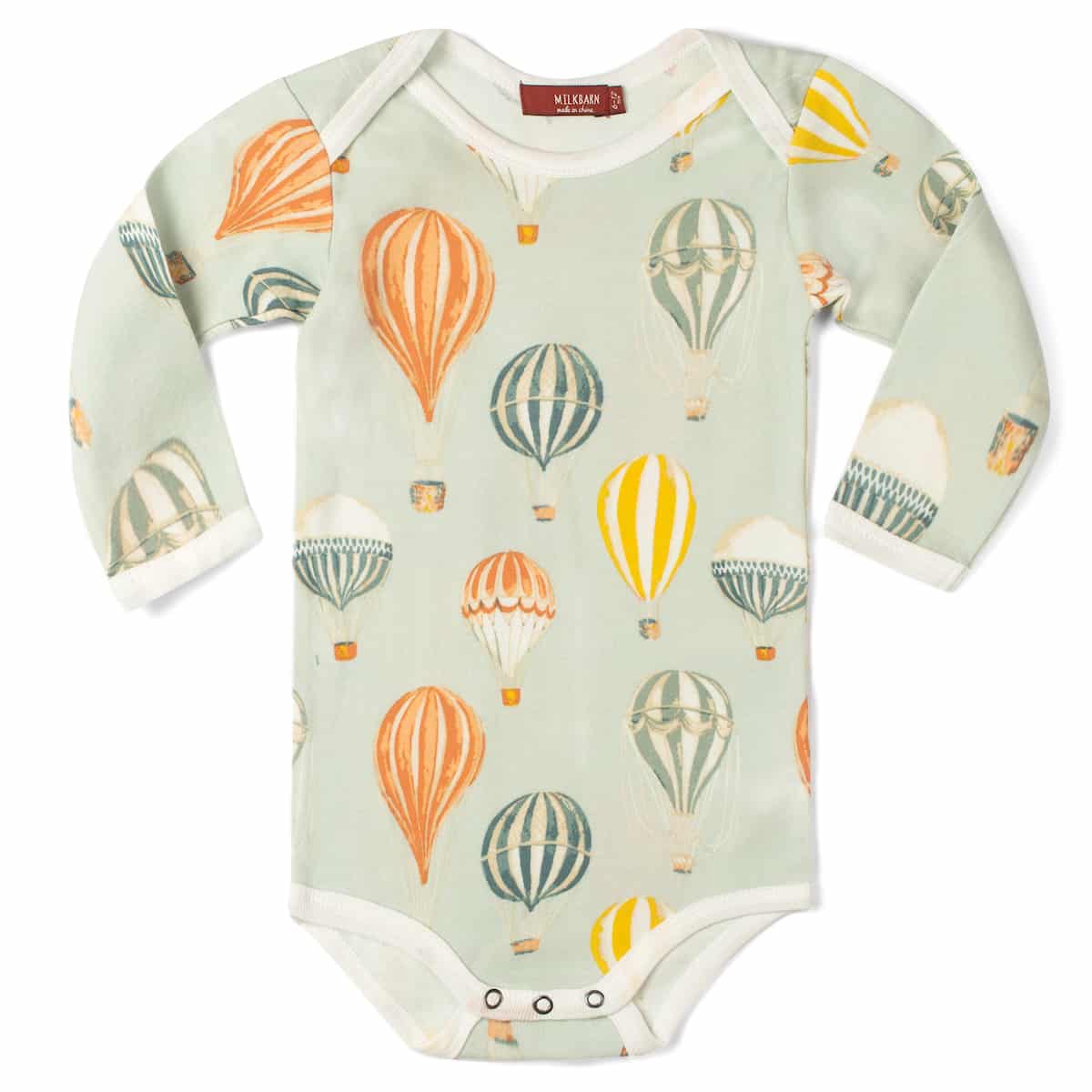 Milkbarn Organic Cotton Long Sleeve One Piece