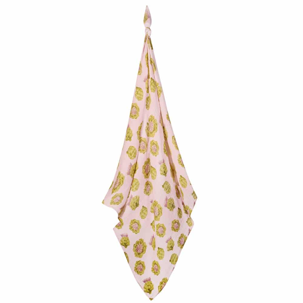 Milkbarn Organic Cotton Swaddle Blanket