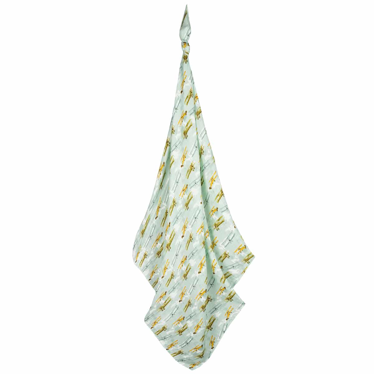 Milkbarn Organic Cotton Swaddle Blanket