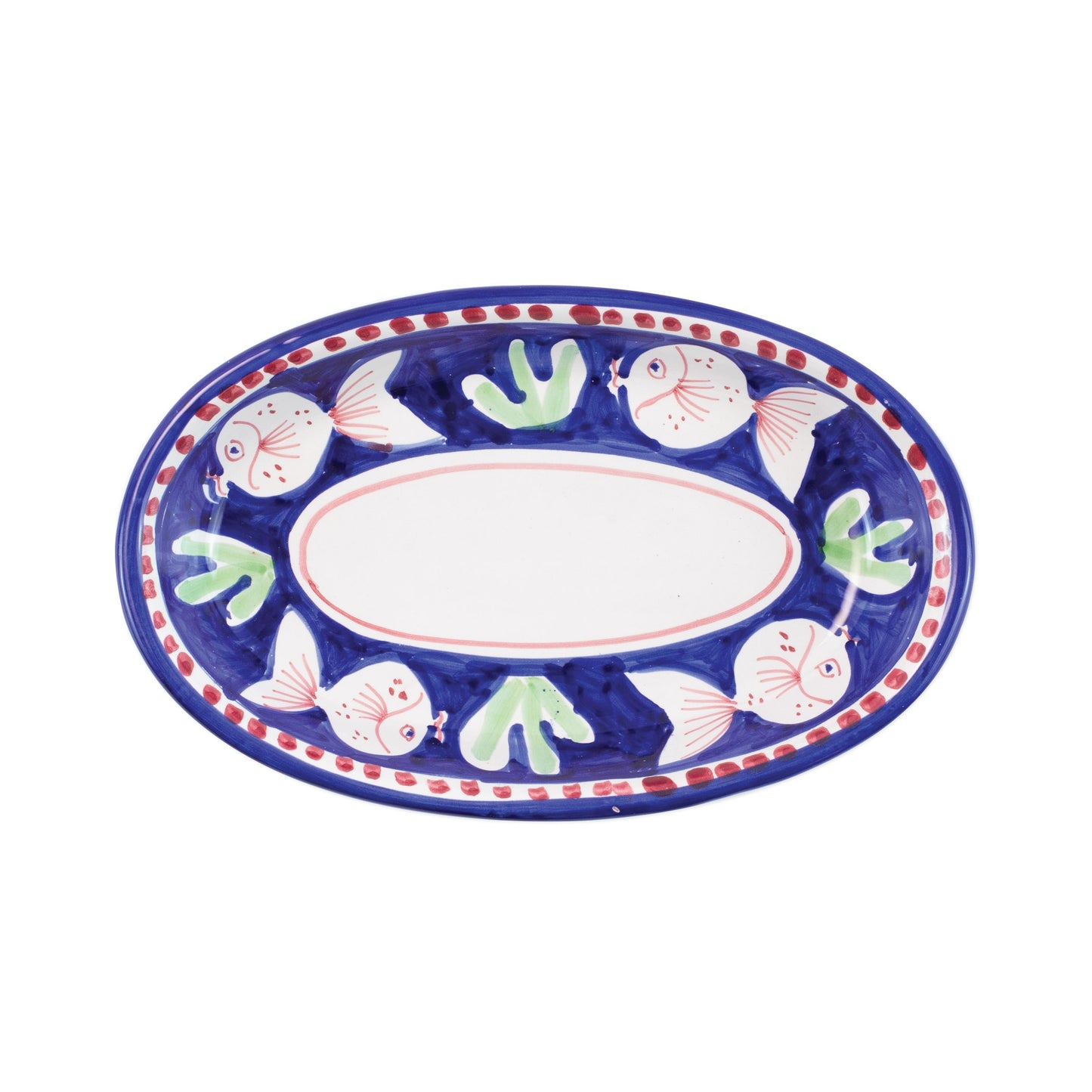 VIETRI Campagna Pesce Small Oval Tray