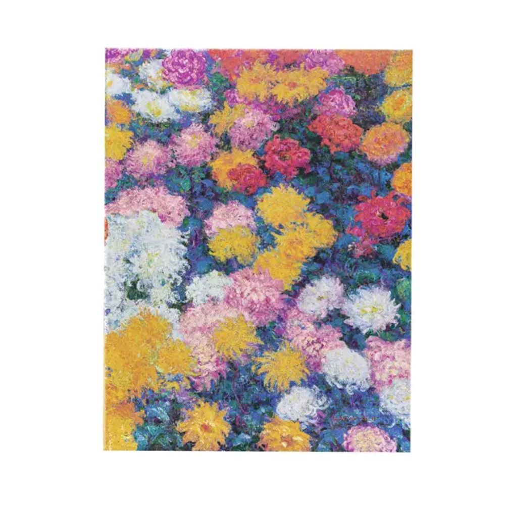 Monet’s Chrysanthemums Hardcover Journal