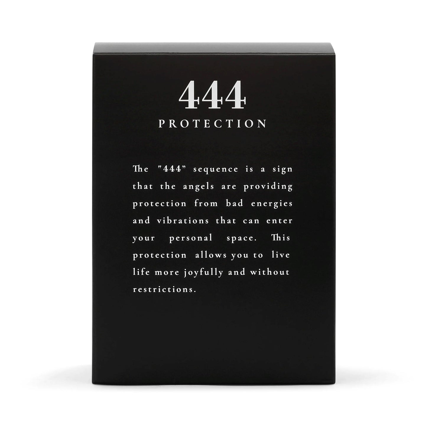 444 Candle / Protection: Gardenia & Vetiver