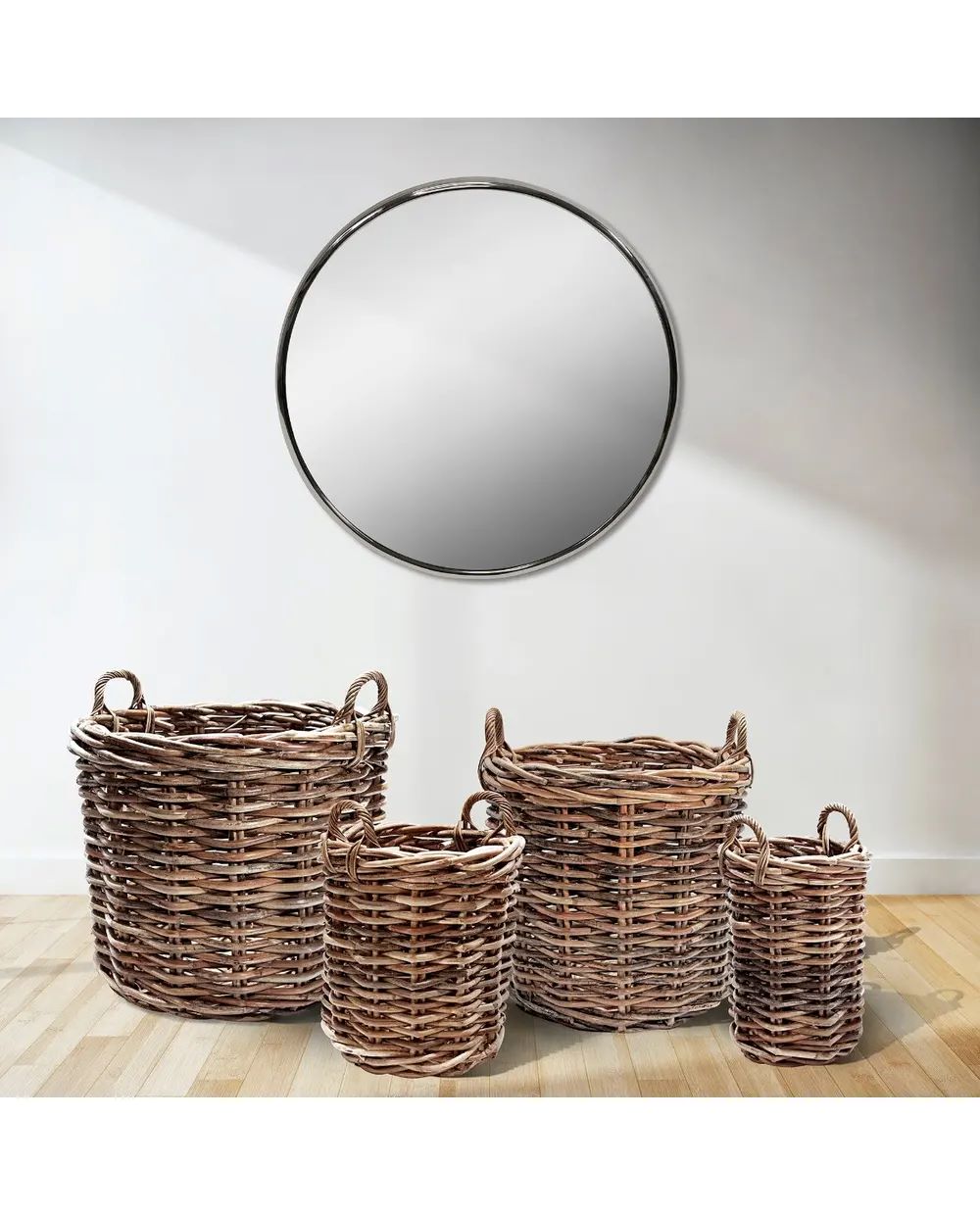 Montes Doggett Saint Tropez Rattan Basket