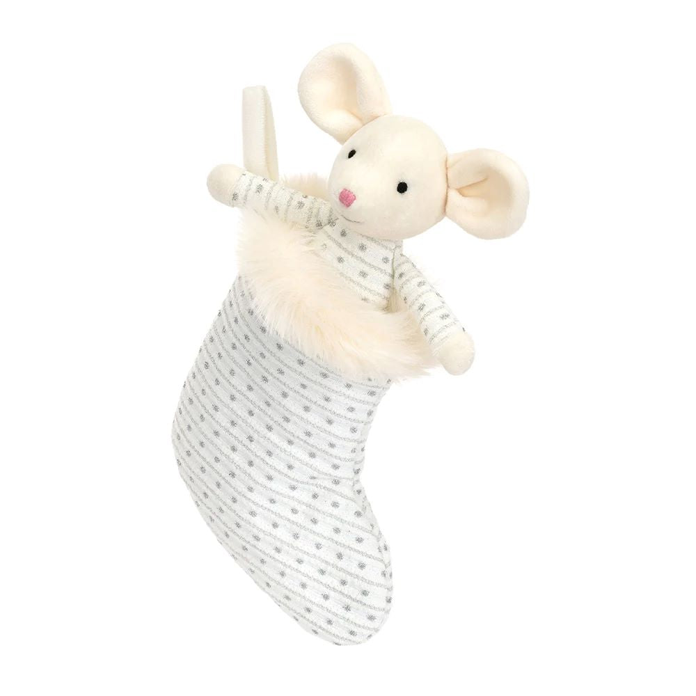 RETIRED Jellycat Shimmer Stocking Mouse
