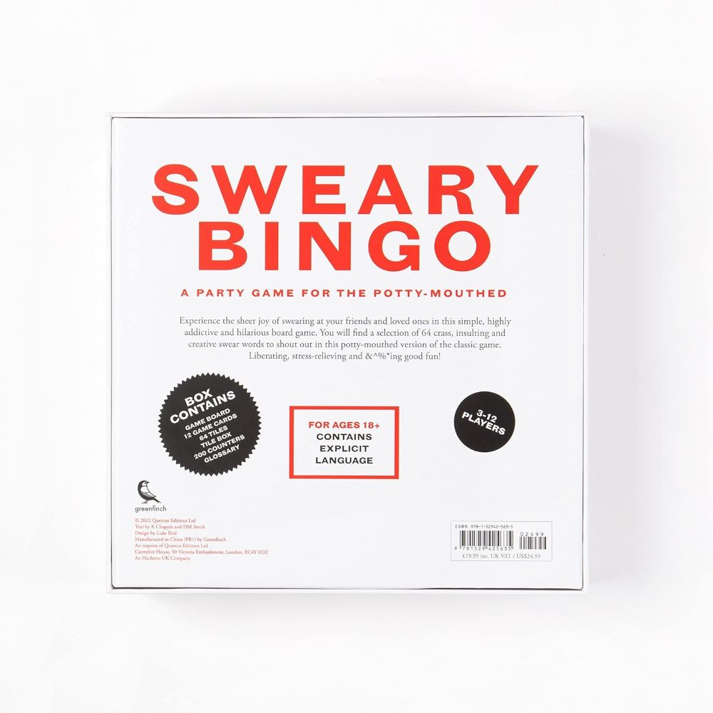 Sweary Bingo: A party game for the potty-mouthed