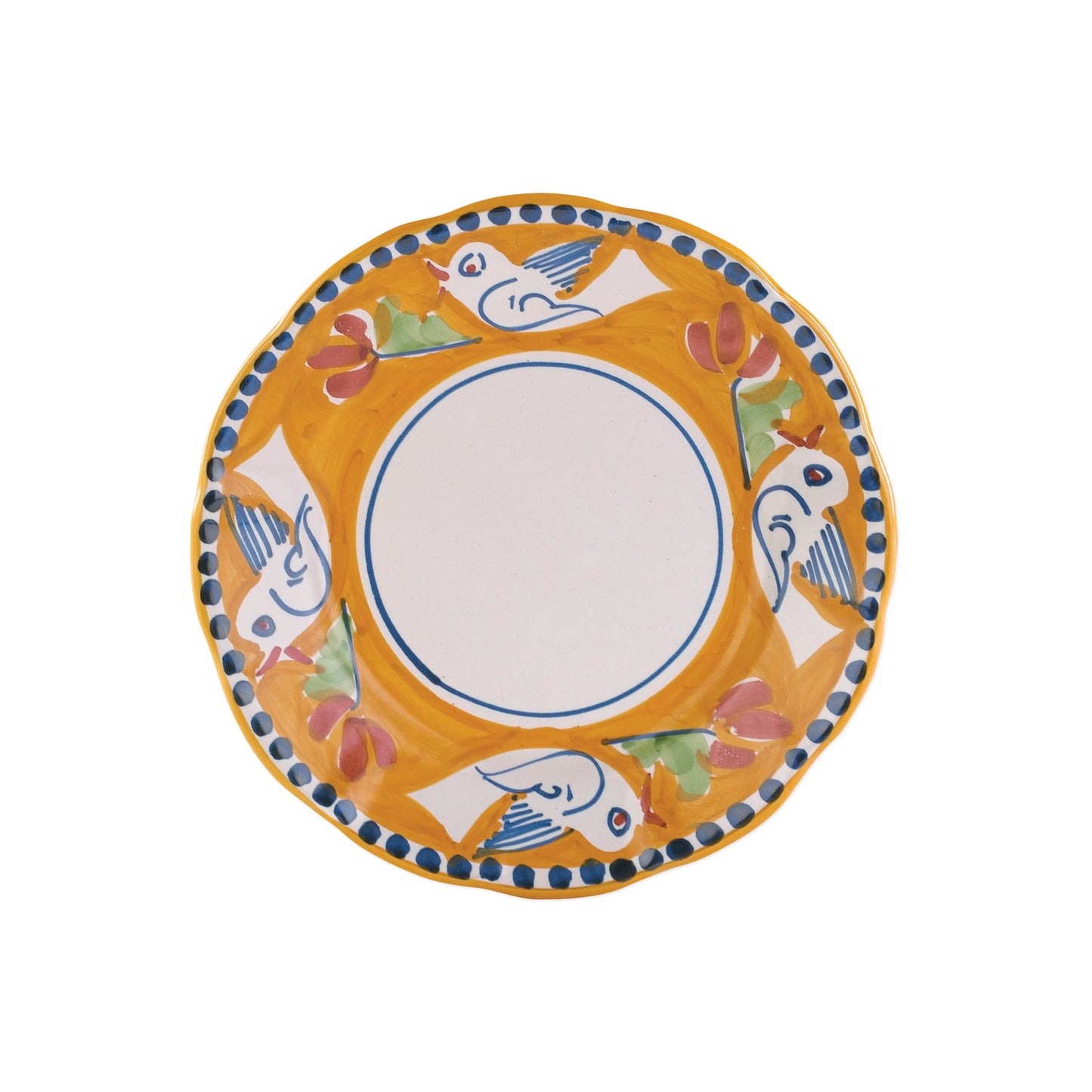 VIETRI Campagna Uccello Salad Plate