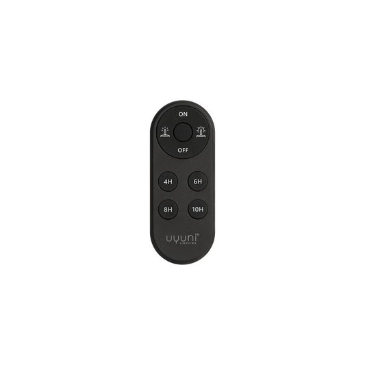 Uyuni Candles Black Oval Remote Control