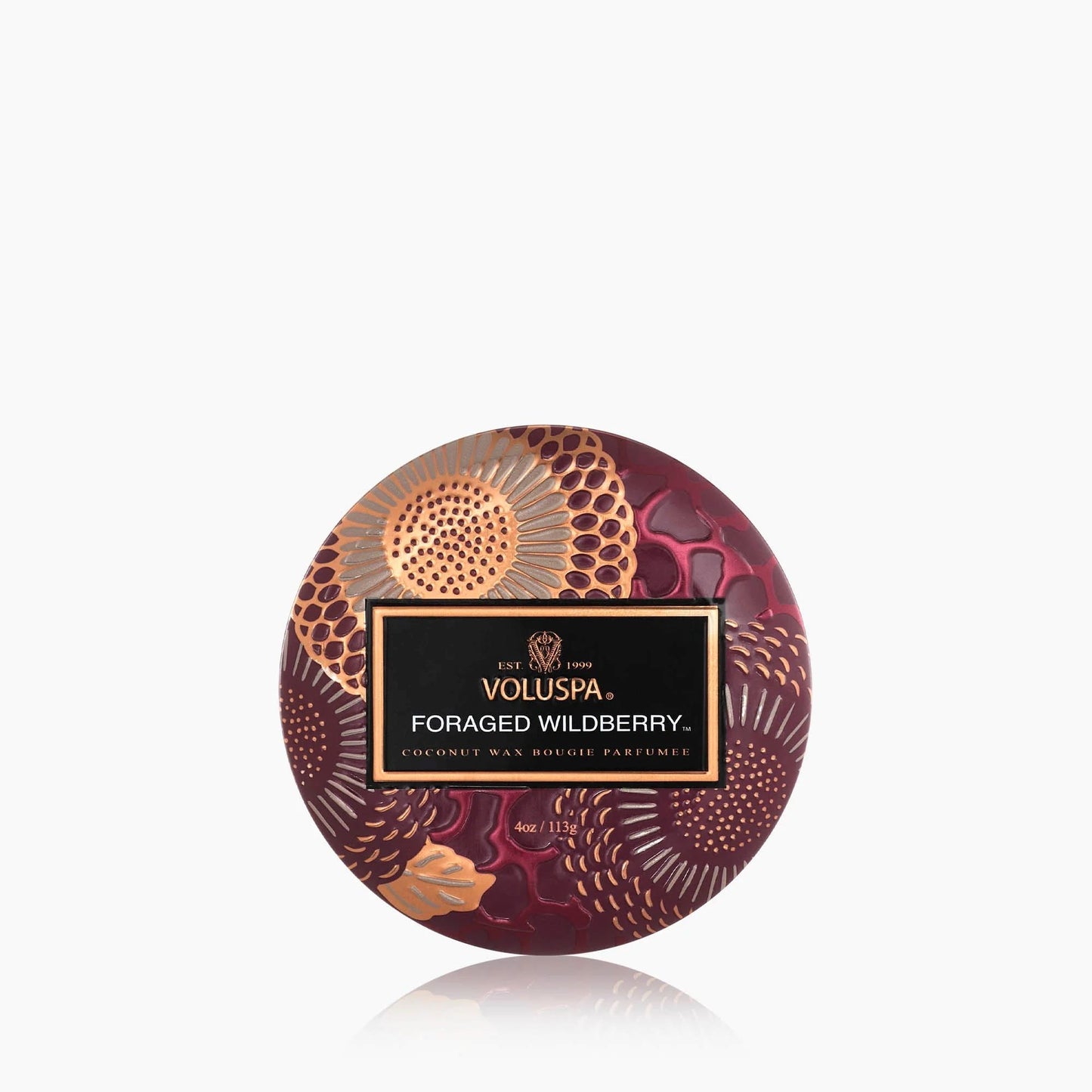 Voluspa Foraged Wildberry Mini Tin Candle