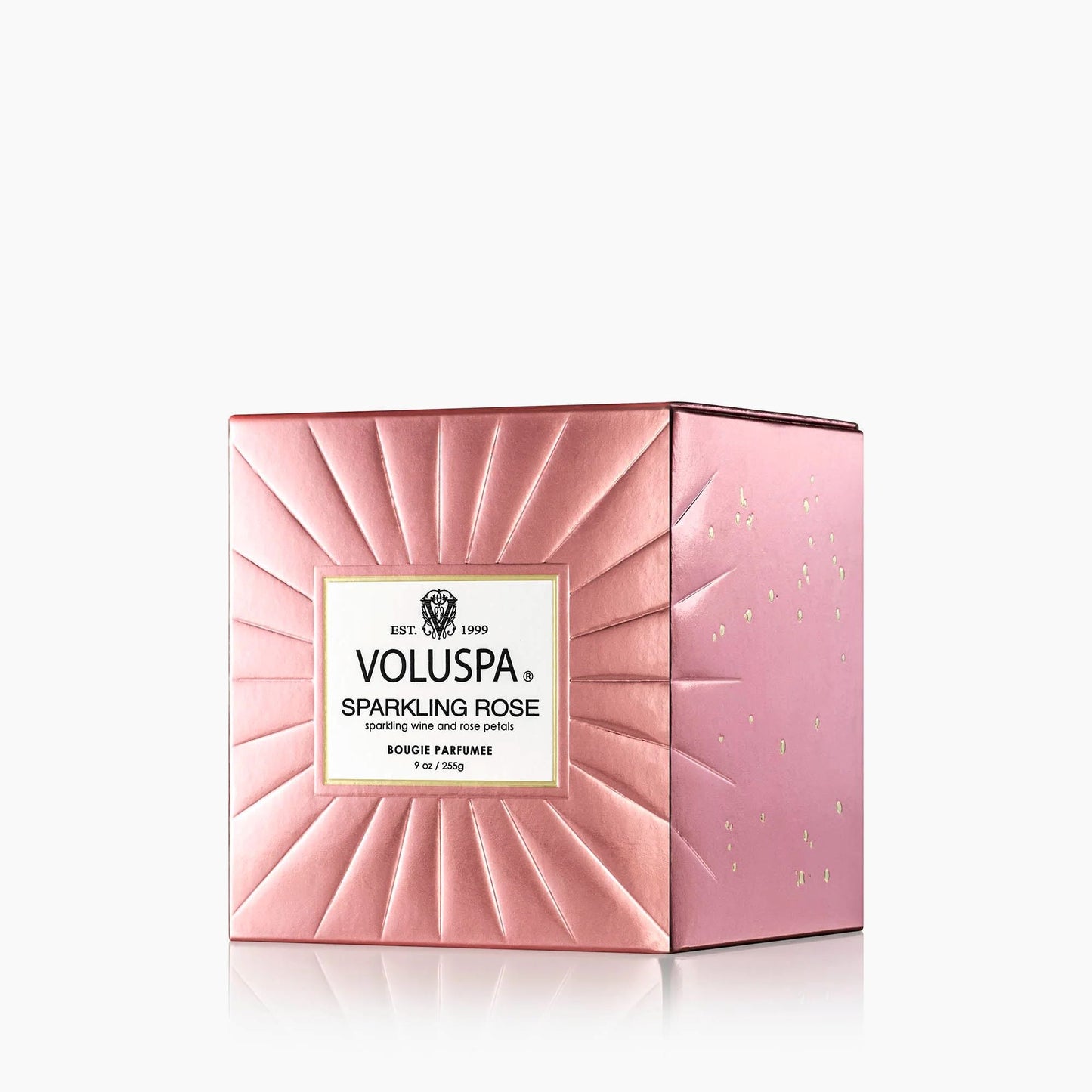 Voluspa Sparkling Rose Classic Boxed Candle