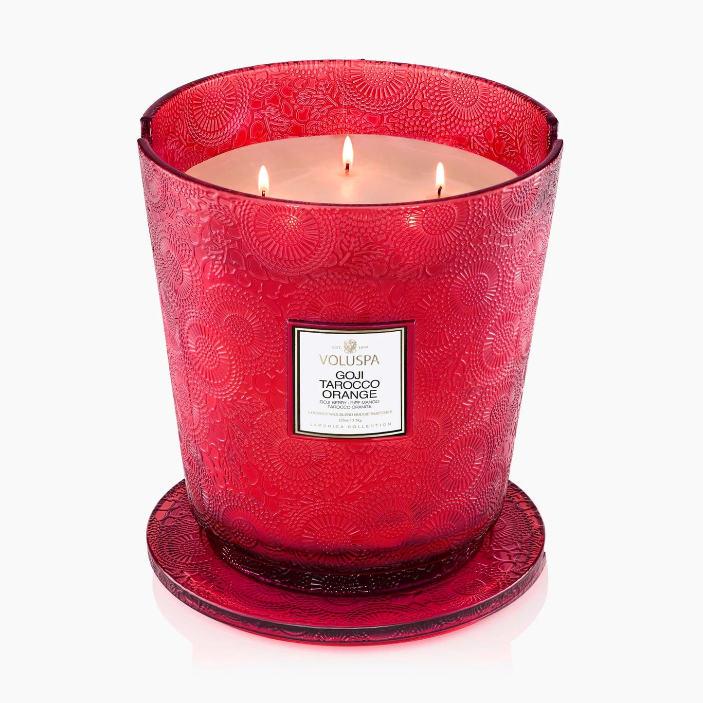 Voluspa Goji Tarocco Orange 5 Wick Hearth Candle