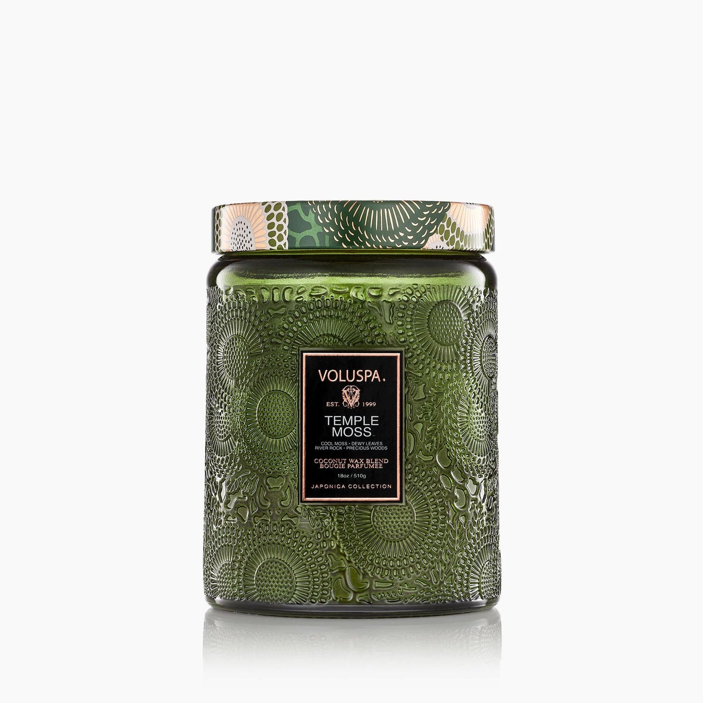 Voluspa Temple Moss Large Jar Candle