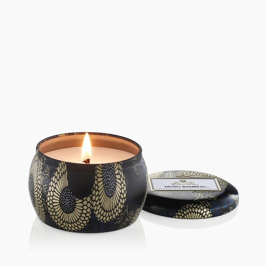 Voluspa Temple Moss Mini Tin Candle