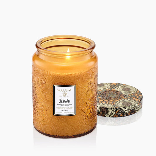 Voluspa Baltic Amber Large Jar Candle