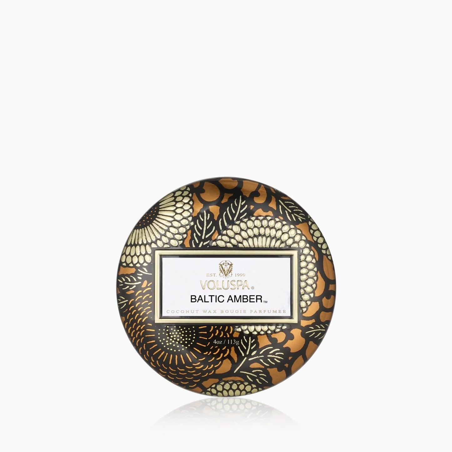 Voluspa Baltic Amber Mini Tin Candle