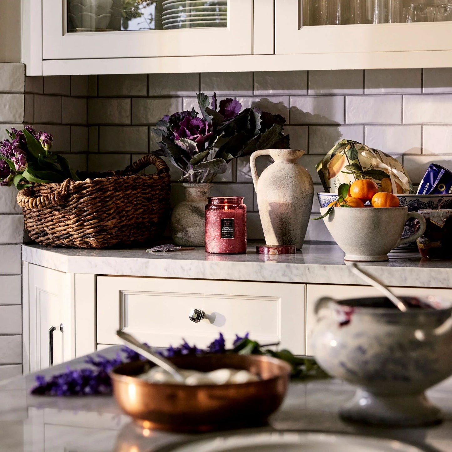 Voluspa Foraged Wildberry Large Jar Candle