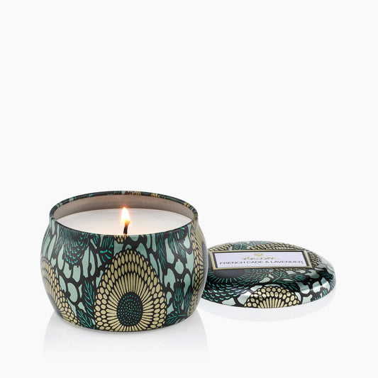 Voluspa French Cade Lavender Mini Tin Candle