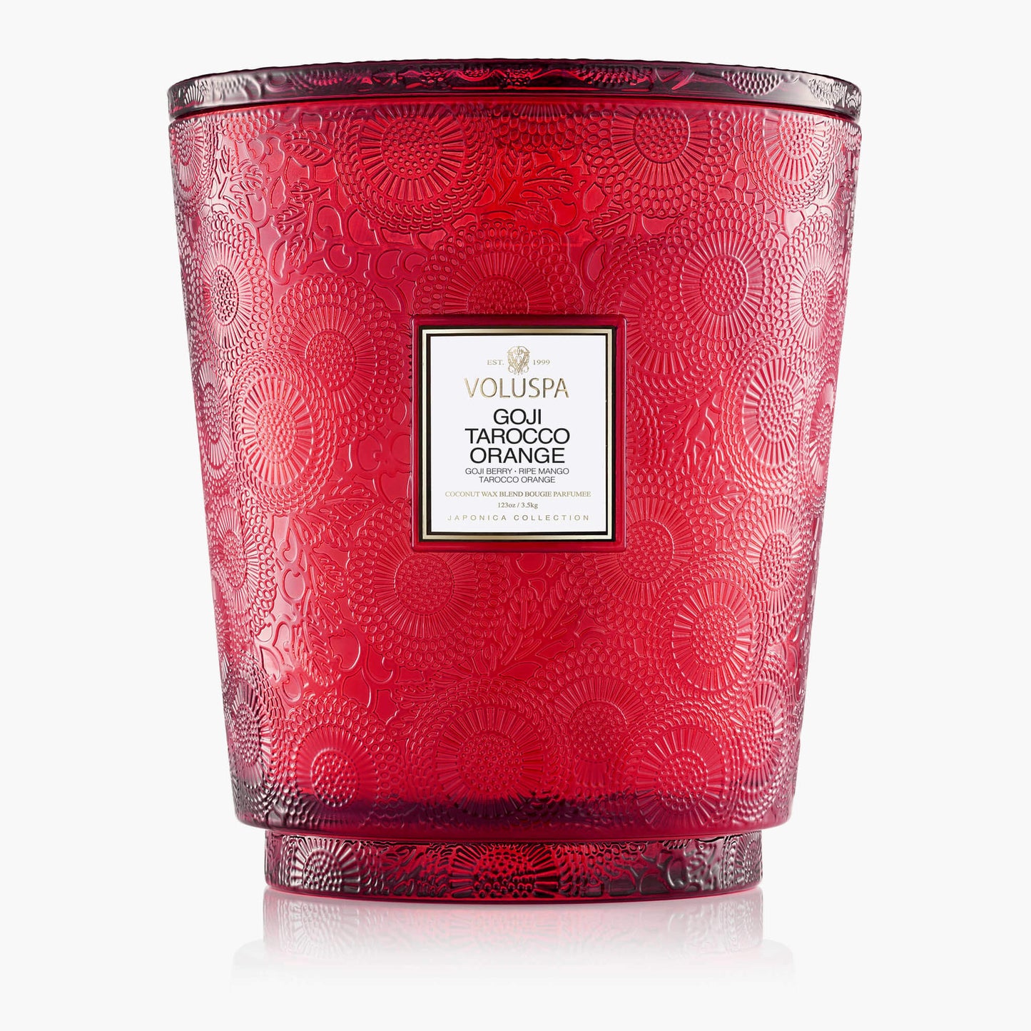 Voluspa Goji Tarocco Orange 5 Wick Hearth Candle