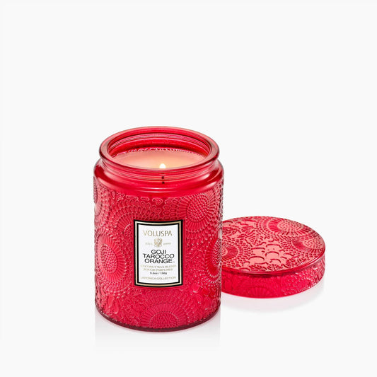 Voluspa Goji Tarocco Orange Small Jar Candle
