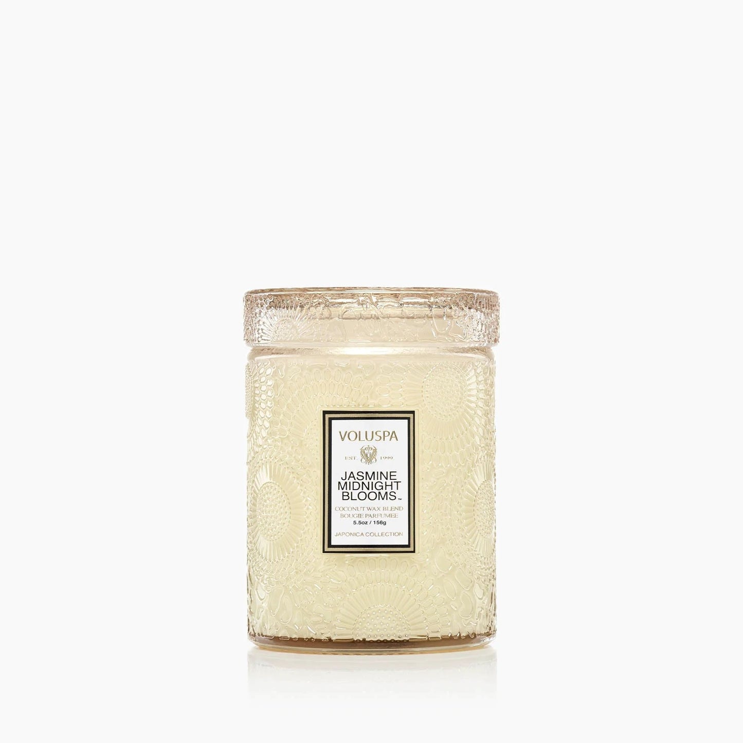 Voluspa Jasmine Midnight Blooms Small Jar Candle