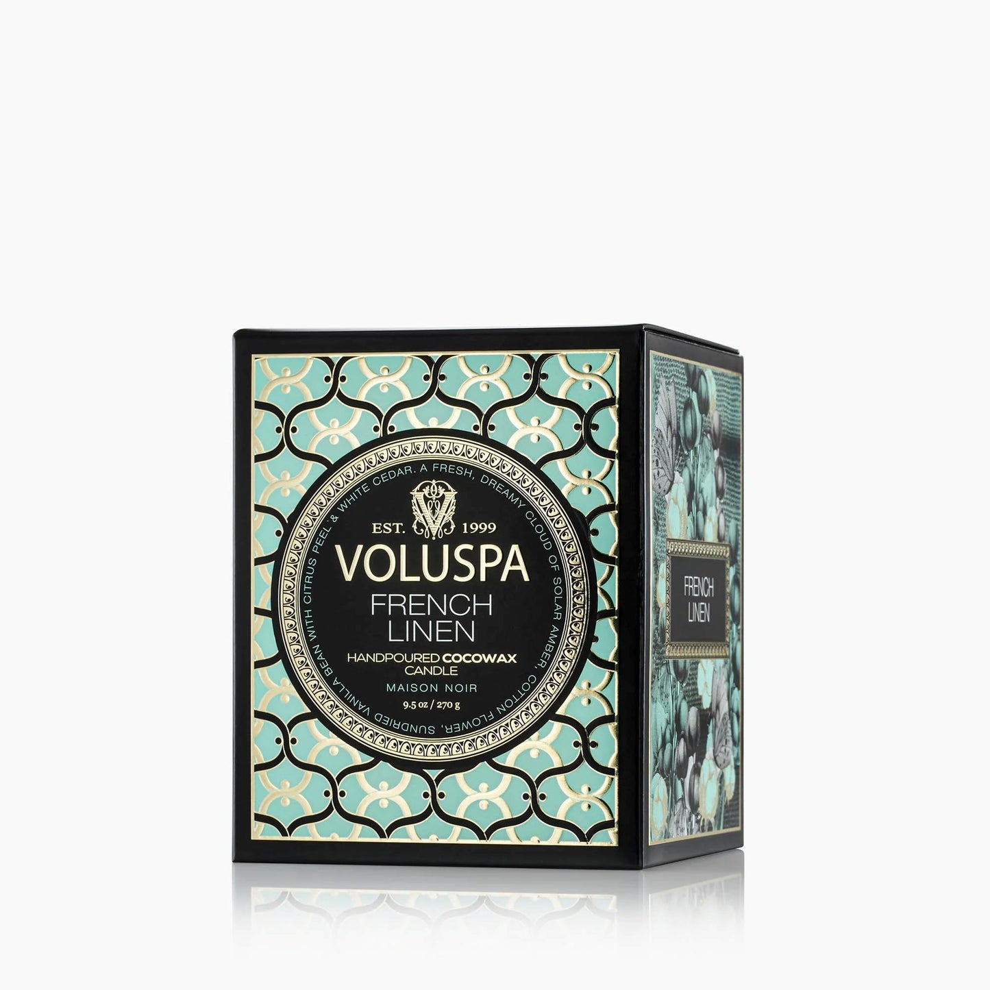 Voluspa French Linen Classic Candle