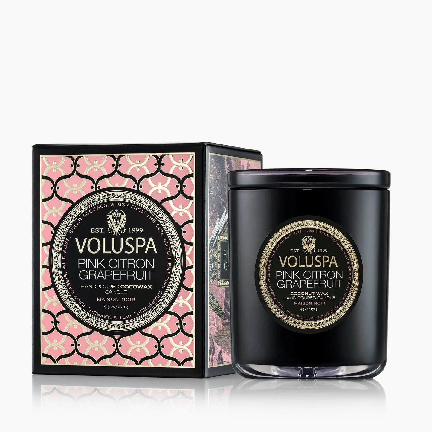 Voluspa Pink Citron Grapefruit Classic Candle
