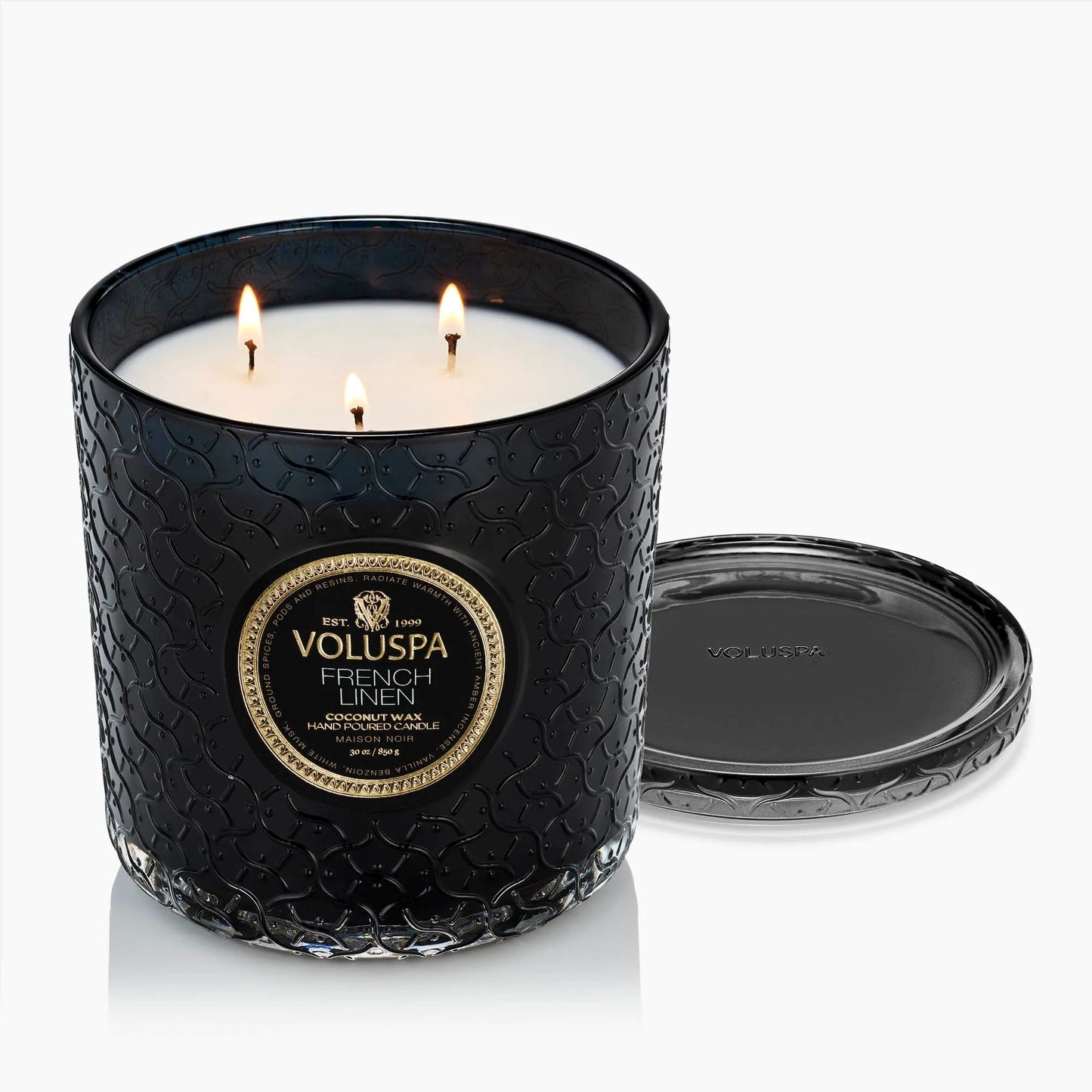 Voluspa French Linen Luxe Candle