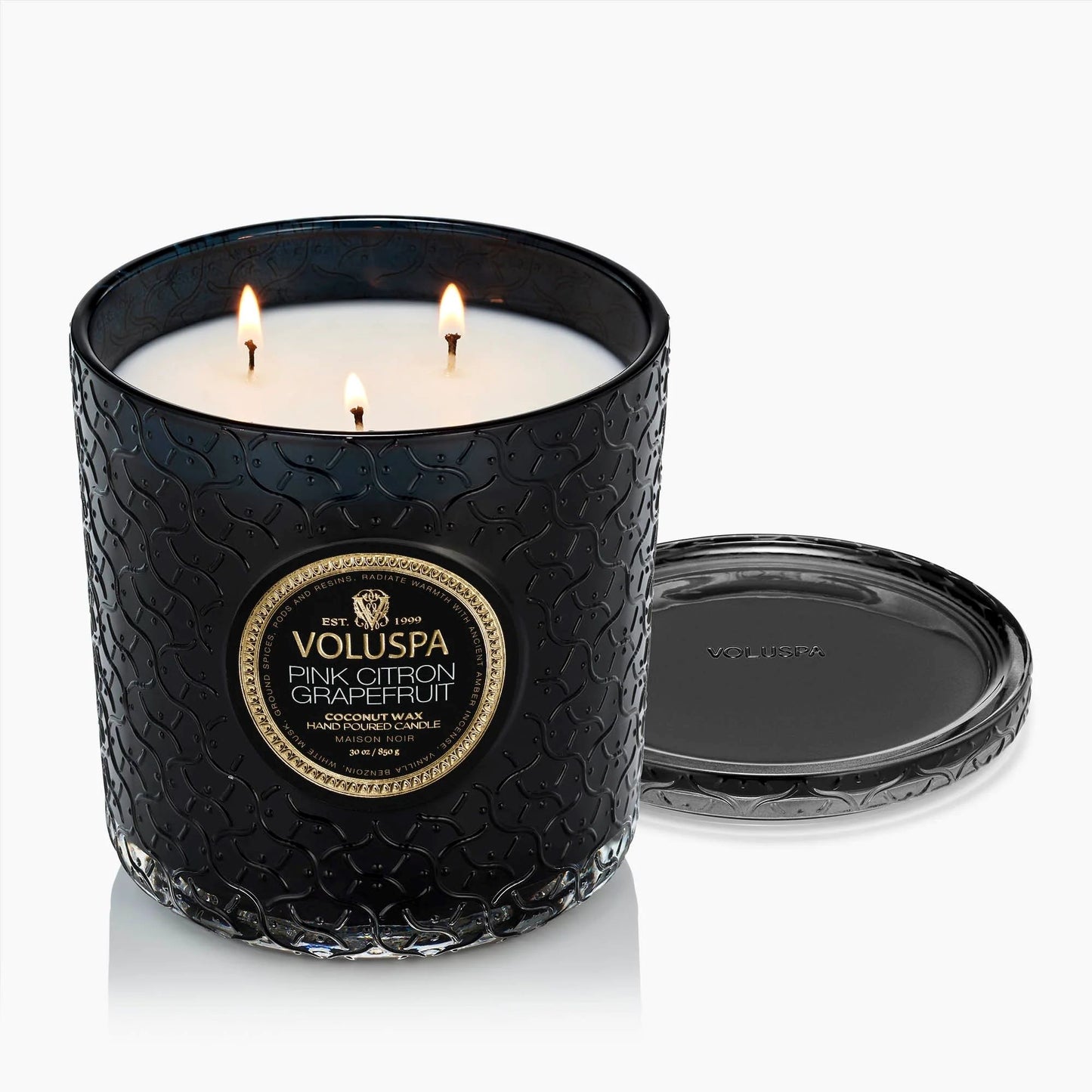 Voluspa Pink Citron Grapefruit Boxed Luxe Candle