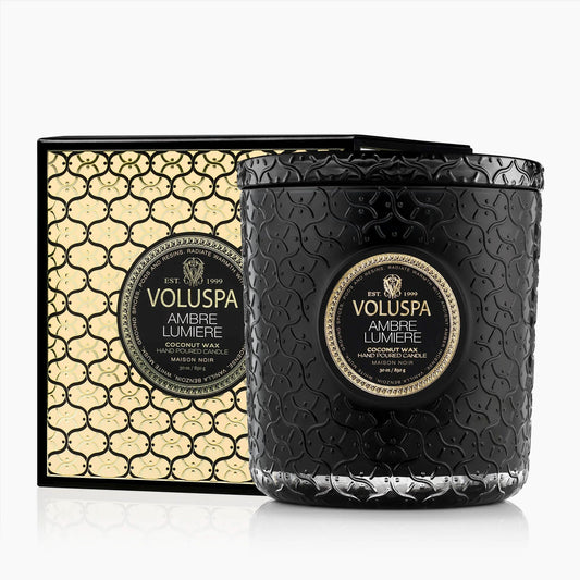 Voluspa Ambre Lumiere Luxe Candle