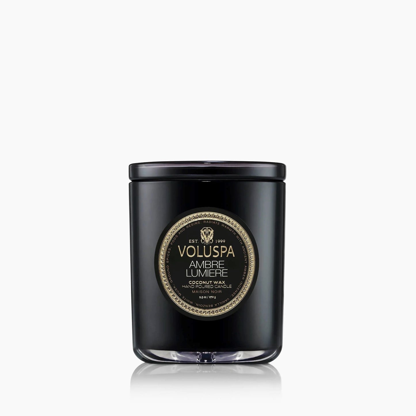 Voluspa Ambre Lumiere Classic Candle