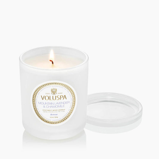 Voluspa Mountain Lavender & Chamomile Classic Candle